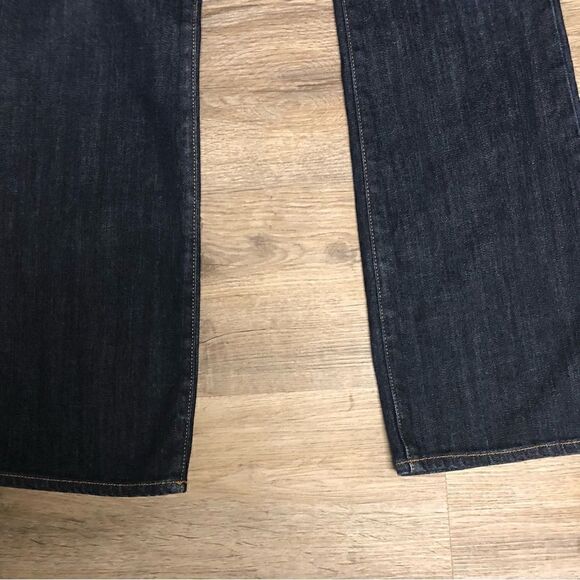 Abercrombie & Fitch Perfect Stretch Dark Wash Jeans, Size 4L waist 27, length 35 - Picture 3 of 12